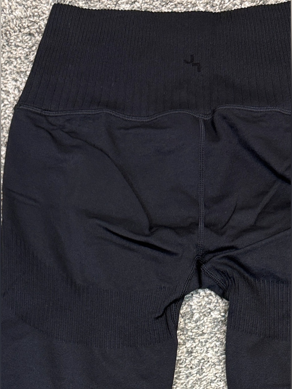 JoyLab Ribbed Black Leggings - Picture 6 of 6